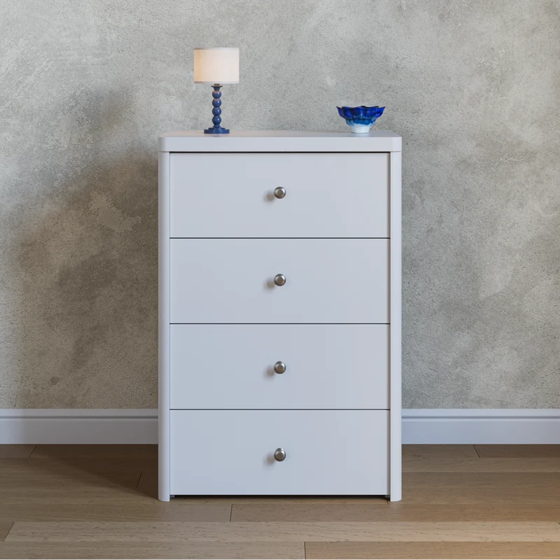 Echo Tallboy / Cosmetic Table - White