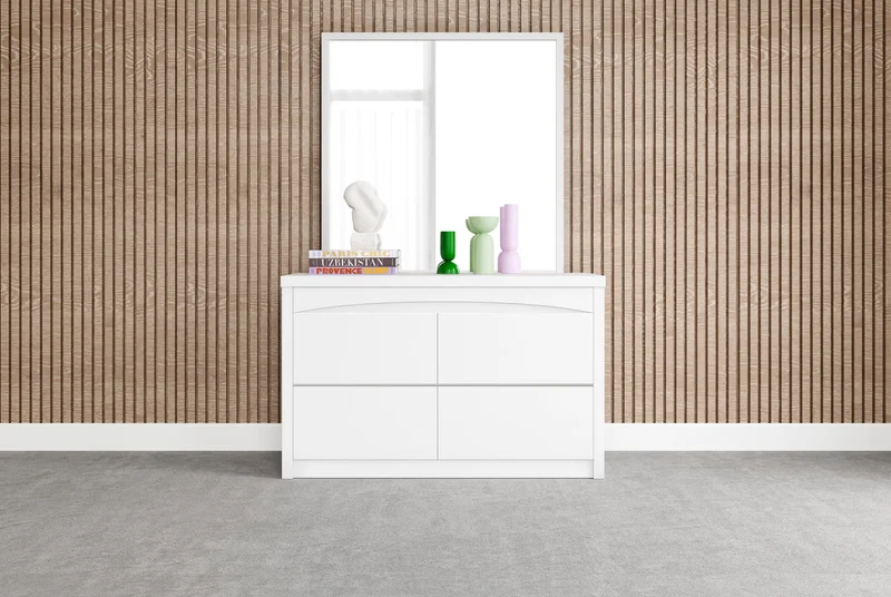 Rome Dresser - White