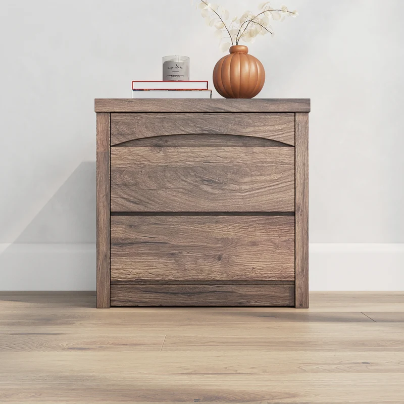 Rome Bedside Table - Walnut