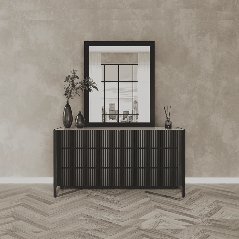 Portugal Dresser - Black