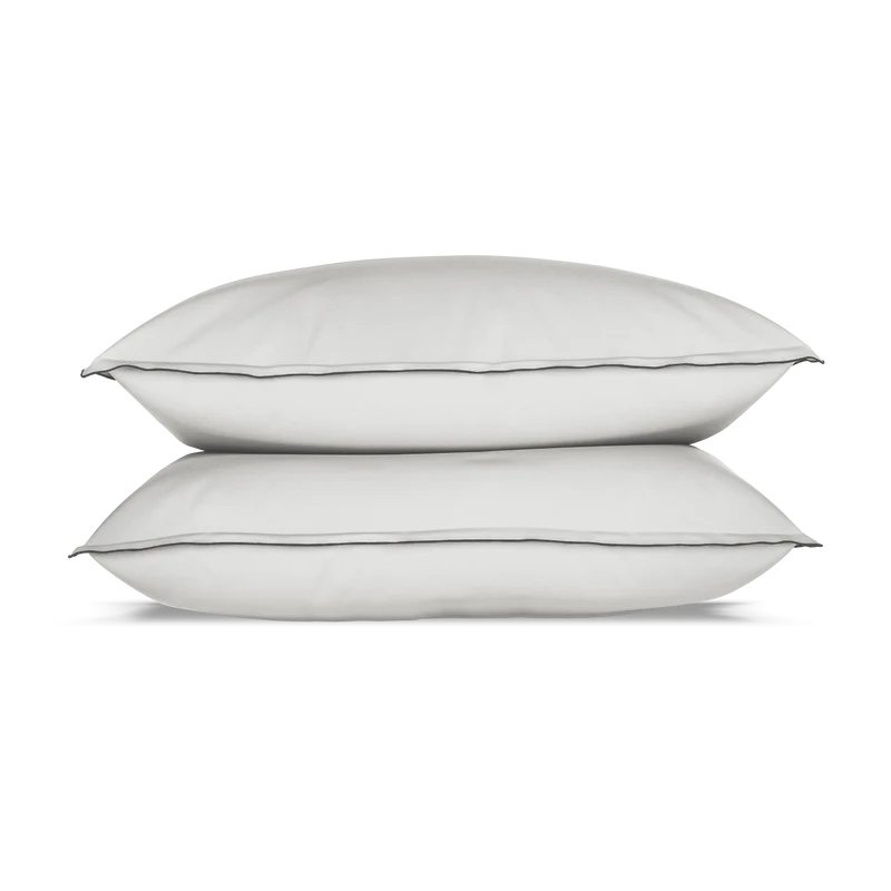 Taies d'oreiller satin de coton