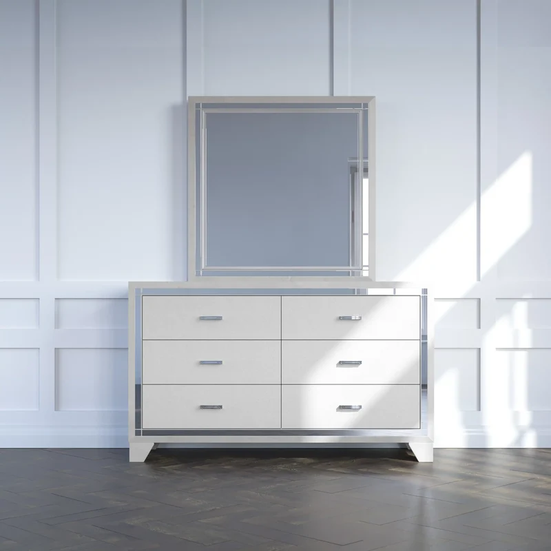 Palatial Dresser with Mirror