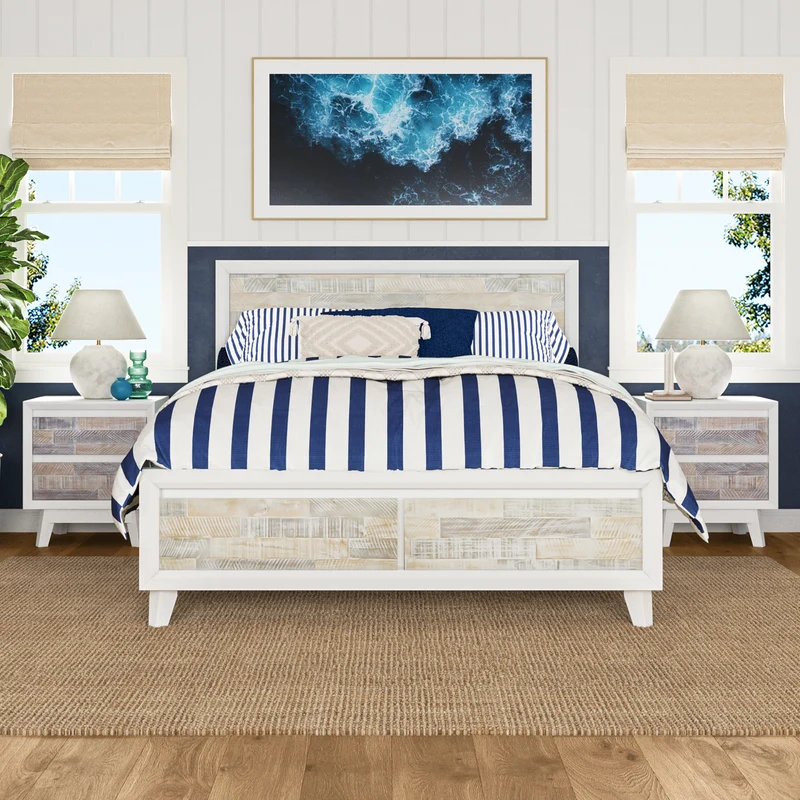 Florida Coast Bed Frame with Drawer storage