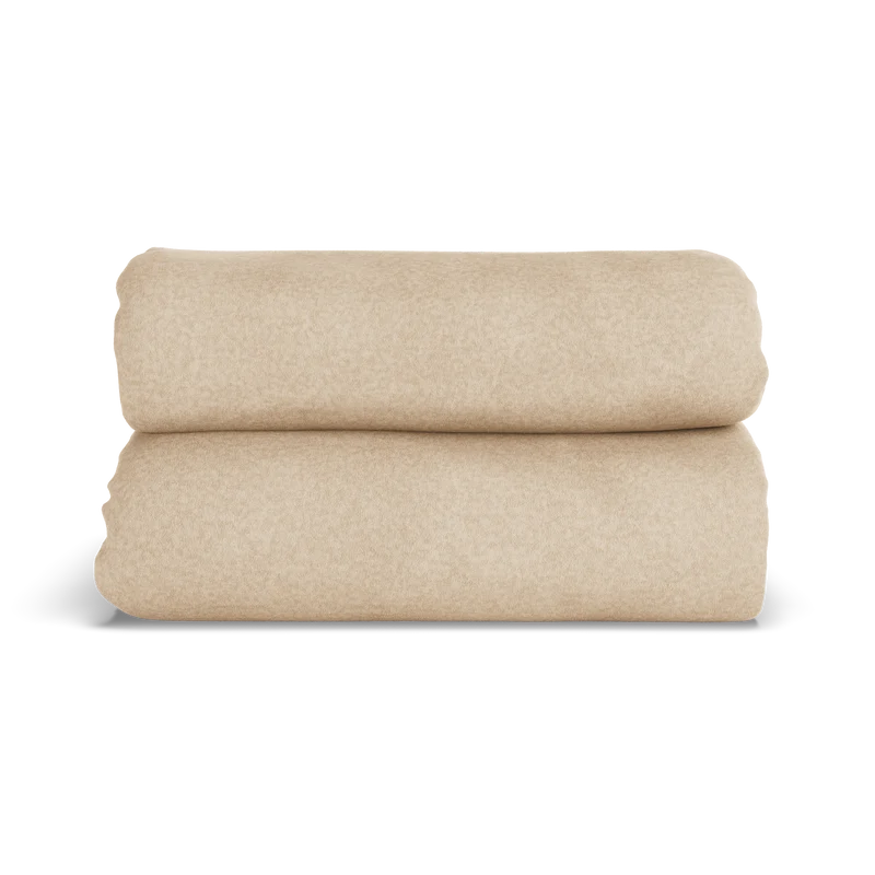 Drap plat flanelle de coton