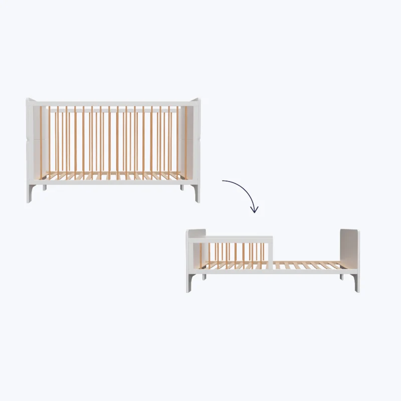 Lit bébé évolutif Nido (de 0 à 4 ans)