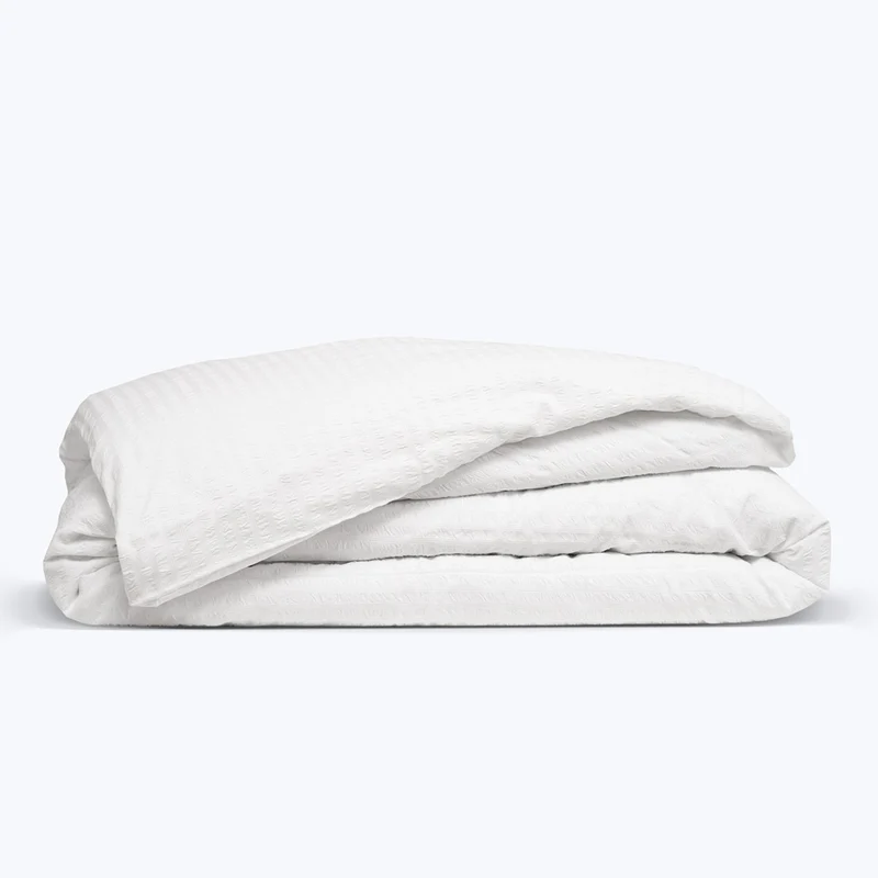 Housse de couette coton gaufré