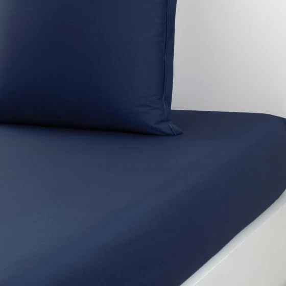 Drap housse Percale Nuit