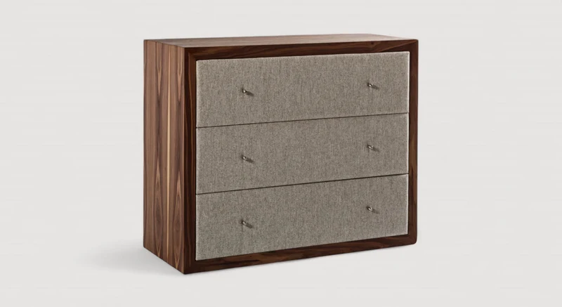 Commode FRAGONARD Shade Beige / Bois/-Wengé