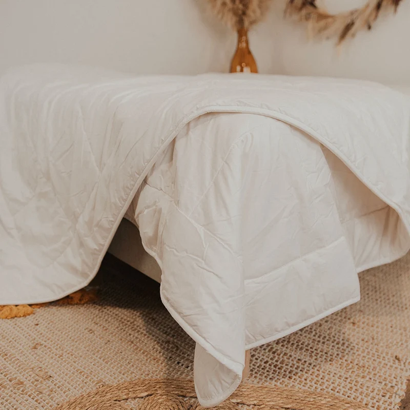 Couette Sweetness - Laine naturelle 300 g/m² - Chaude et respirante - 4 cm d'épaisseur