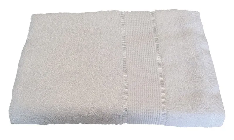 Lot de 8 serviettes 30x50cm - Blanc
