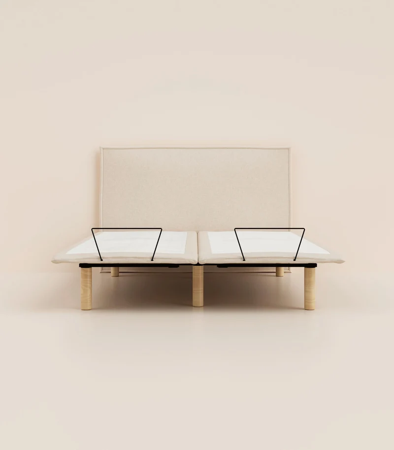 Lit électrique - Beige