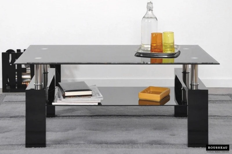 Table basse 'Alana' Noir lacqué - 3000_2