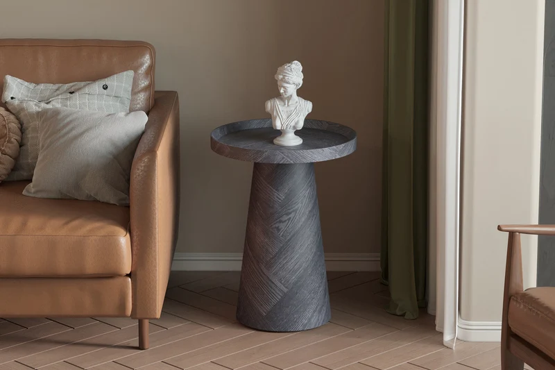 Table basse 'Manus' 45 cm Décor Gris foncé - 3082_1
