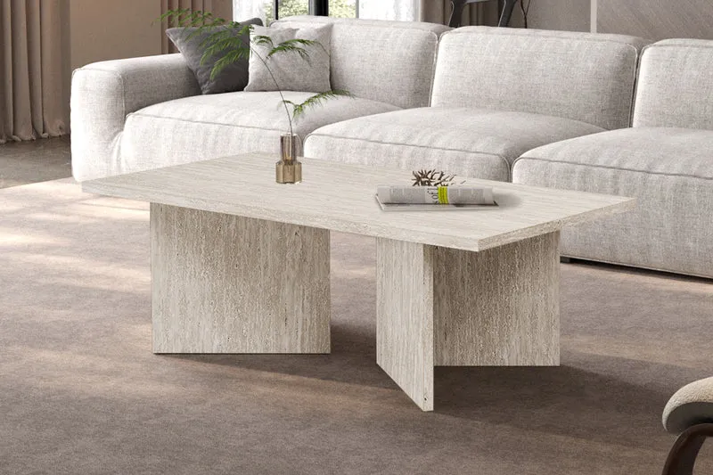 Table basses 'Litar' Décor Travertin Beige - 3144_3