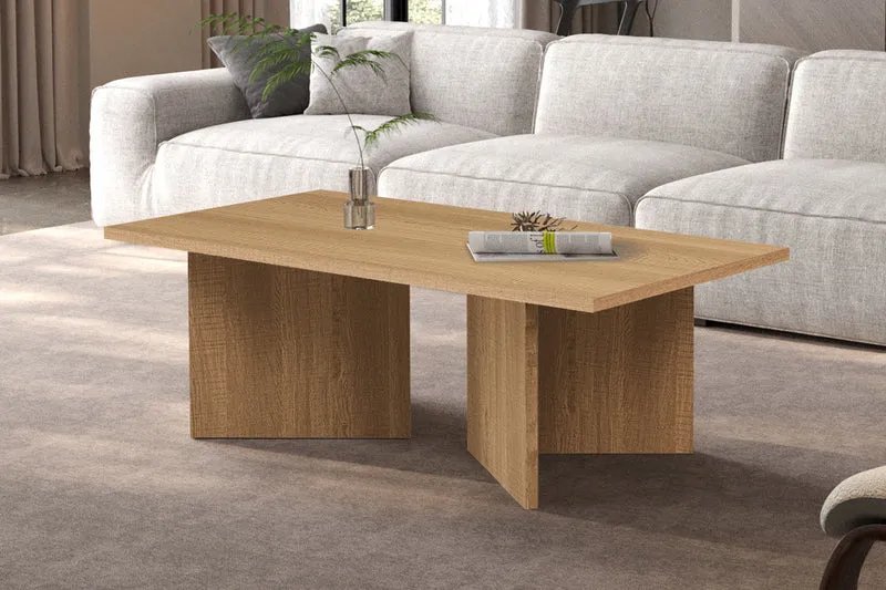 Table basses 'Litar' Décor Naturel Chêne - 3144_5
