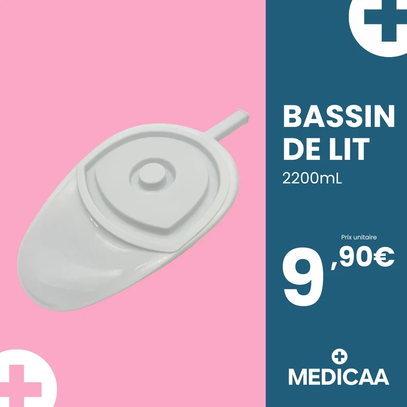 Bassin de Lit avec Poignée