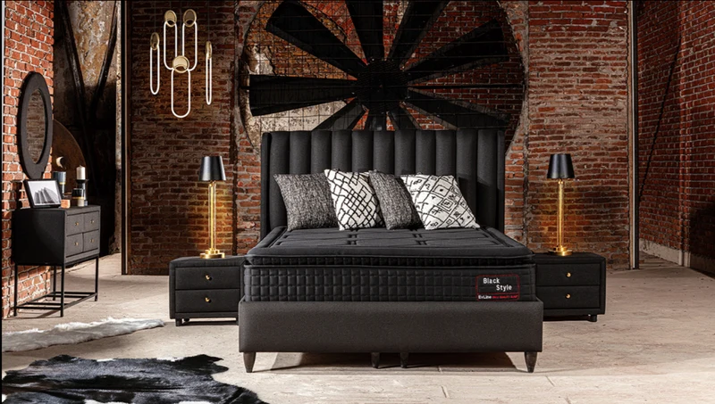 Lit Coffre BLACK STYLE