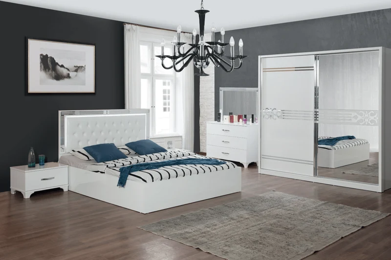Chambre à coucher Star (sommier et matelas inclus)