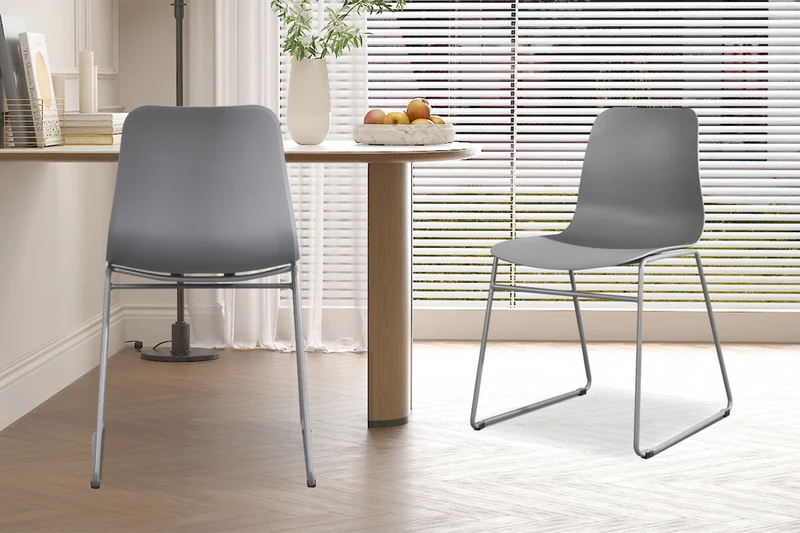 Chaise 'Marie' PP Gris - 9045_3