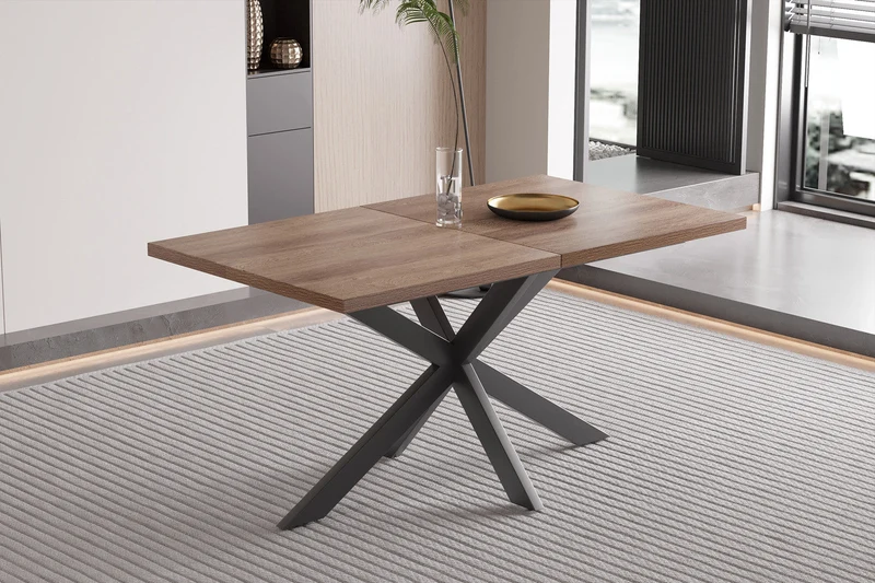 Table extensible 'Kos' 160-200 cm Décor Brun foncé - 52160_3