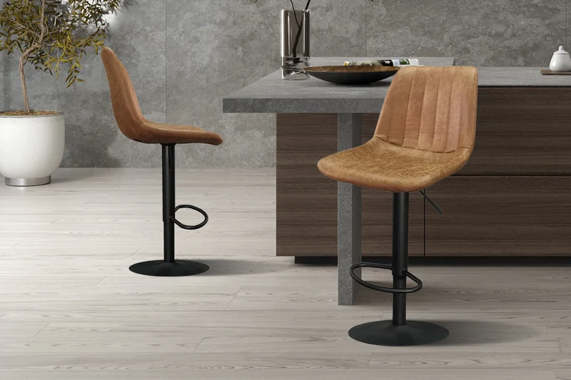 Tabouret de bar 'Barcelona' PU Ote Topper 02 Cognac - 5580_4