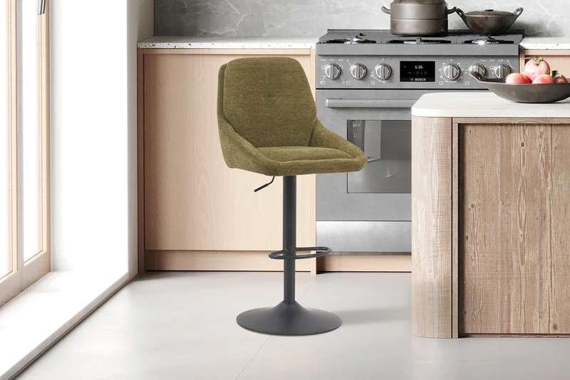Chaise de bar 'Sabine' Tissu Ote Sea 360 Pivotant Vert - 5665_4