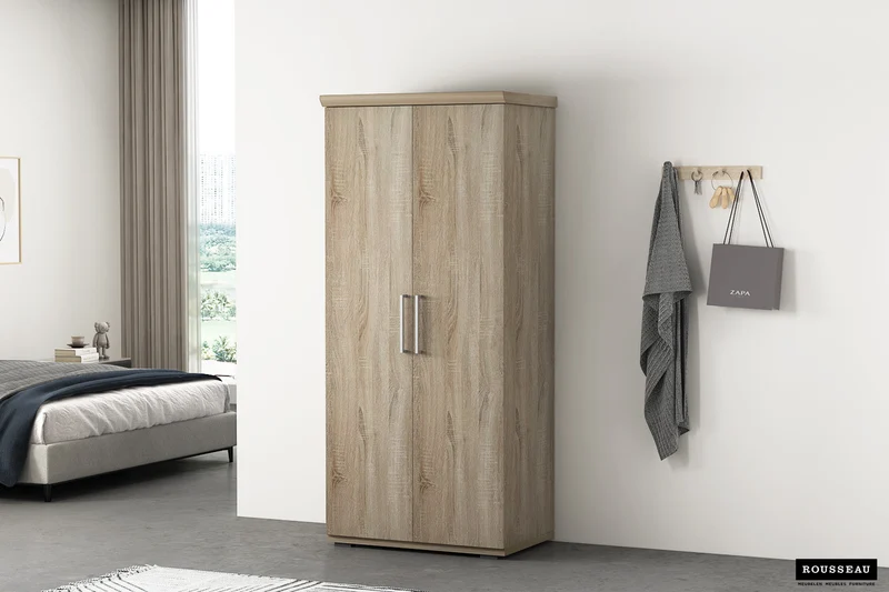 Armoire 'Mike' 2 portes Sonoma - 6705_2