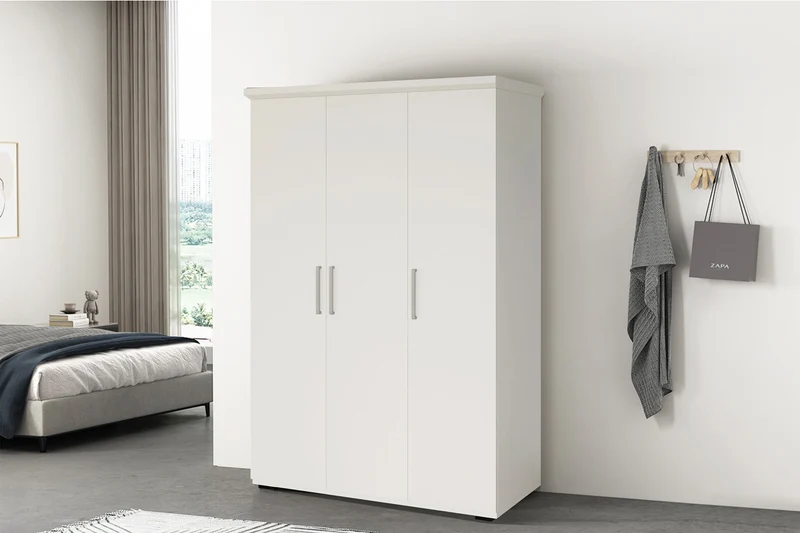 Armoire 'Mike' 3 portes Blanc - 6710_1