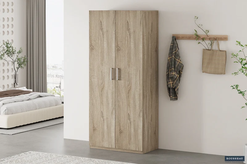 Armoire de rangement 'Mike' 80 cm 2 portes - 6805_2