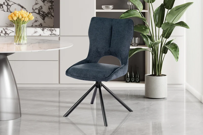Chaise 'Mori' Pivotant à 0 Tissu Ote Share 315 Bleu - 9230_7
