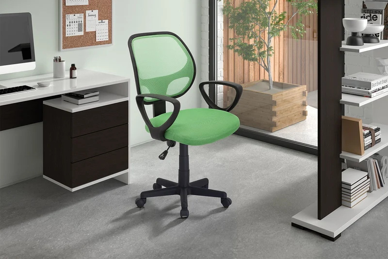 Chaise de bureau 'Hippa' Mesh Lime - 9741_7