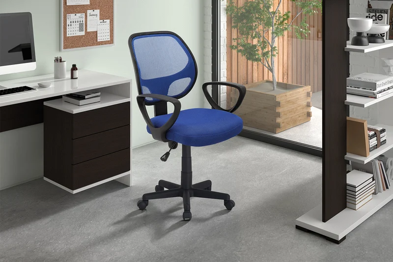 Chaise de bureau 'Hippa' Mesh Bleu - 9741_8