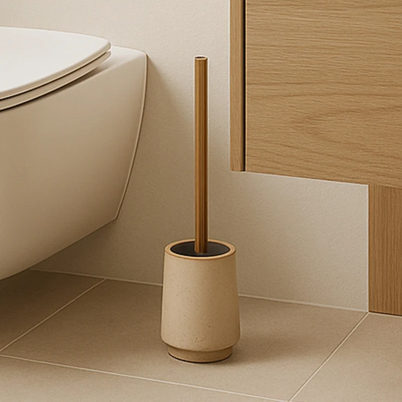 Brosse WC - Céramique beige - ARMONIA