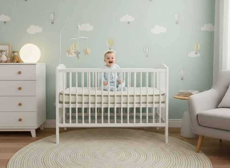 Matelas Bébé - Latex Naturel - fabrication artisanale française