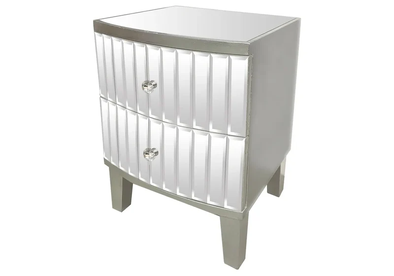 Table chevet miroir - Doris
