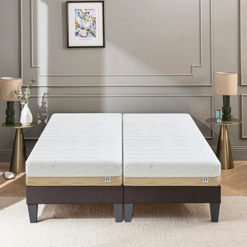 Matelas Mémoire de forme 24 cm ONDULATO - Accueil moelleux, soutien ferme