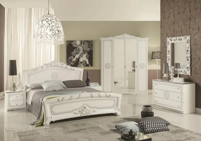 Chambre baroque laqué GRETA