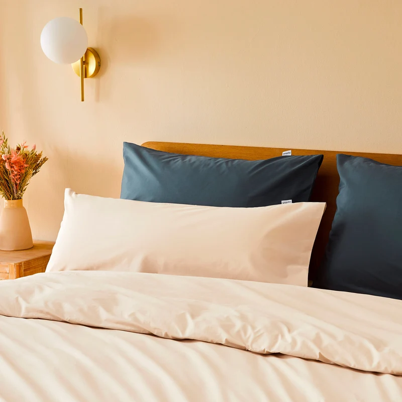 La taie de traversin wonderpilo en percale de coton bio
