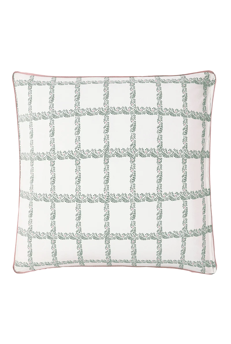 Taie d'oreiller percale Jardin secret - Essix