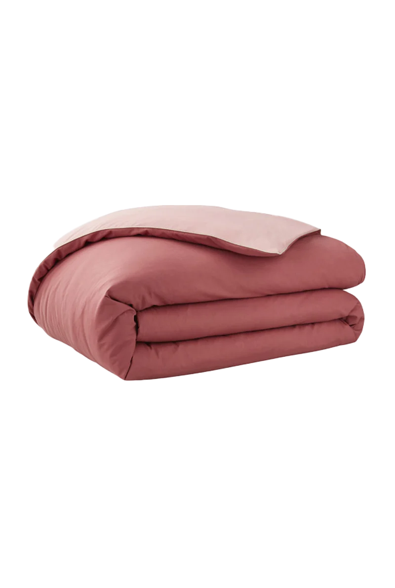 Housse de couette enfant en coton bicolore - Essix
