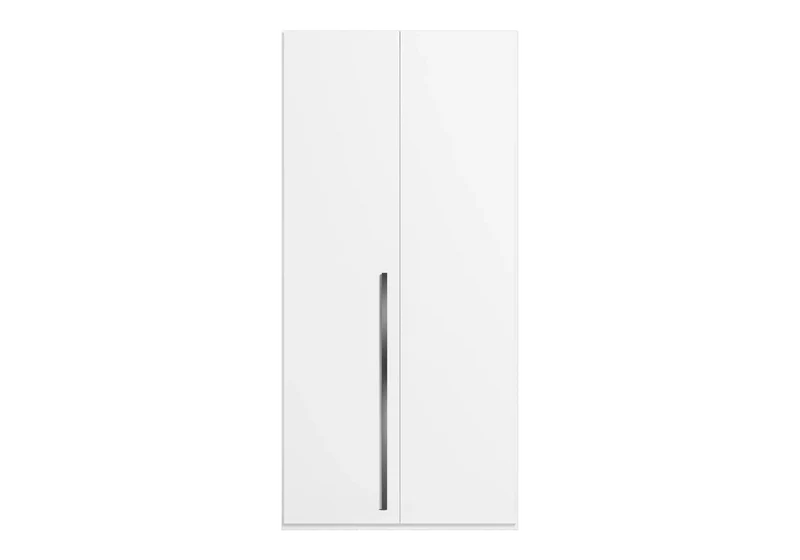 Armoire 2 à 6 portes battantes blanc laqué - Bianca