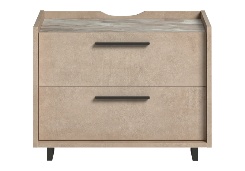 Table chevet design italien effet pierre – Dune