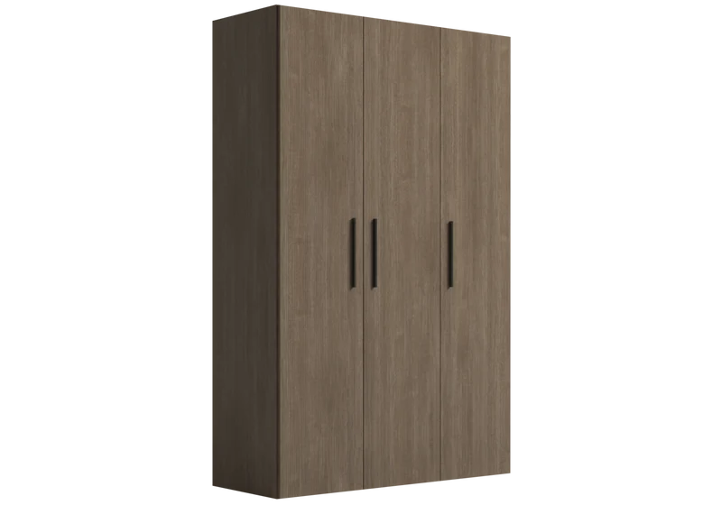 Dressing modulable 3 portes bois rainure - Hexagon