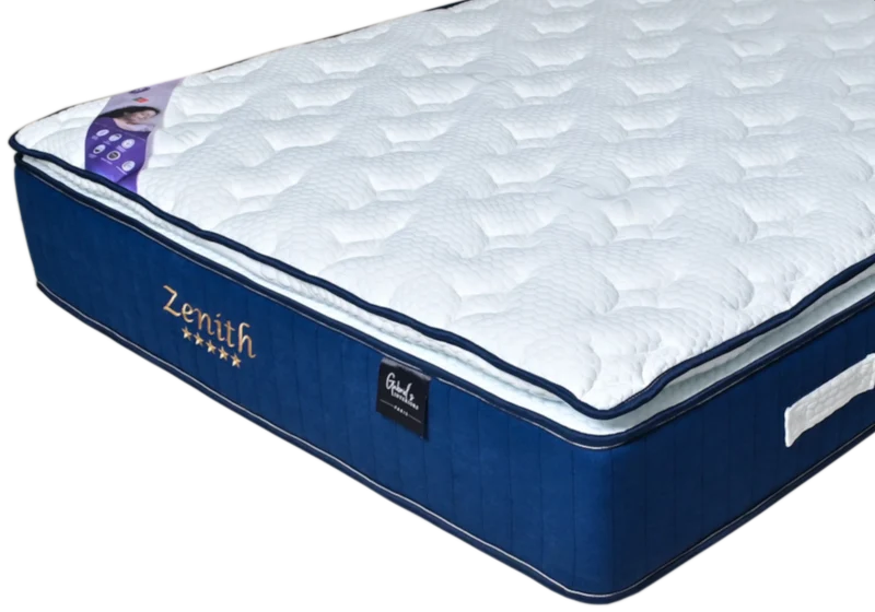 Matelas hybride ressorts surmatelas 32cm - Zenith