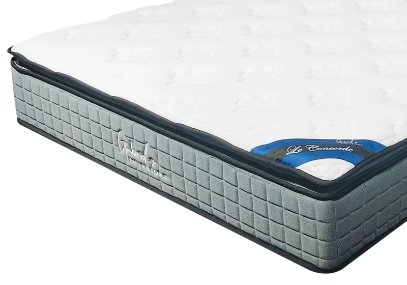 Matelas hybride ressorts ensachés mousse 25 cm - Concorde