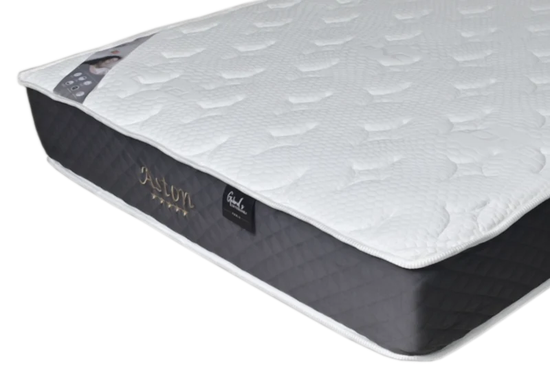 Matelas ressorts ensachés ferme 25 cm - Aston