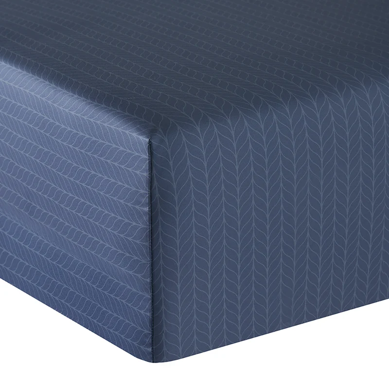 Drap Housse SATIN Victoria Park Marine