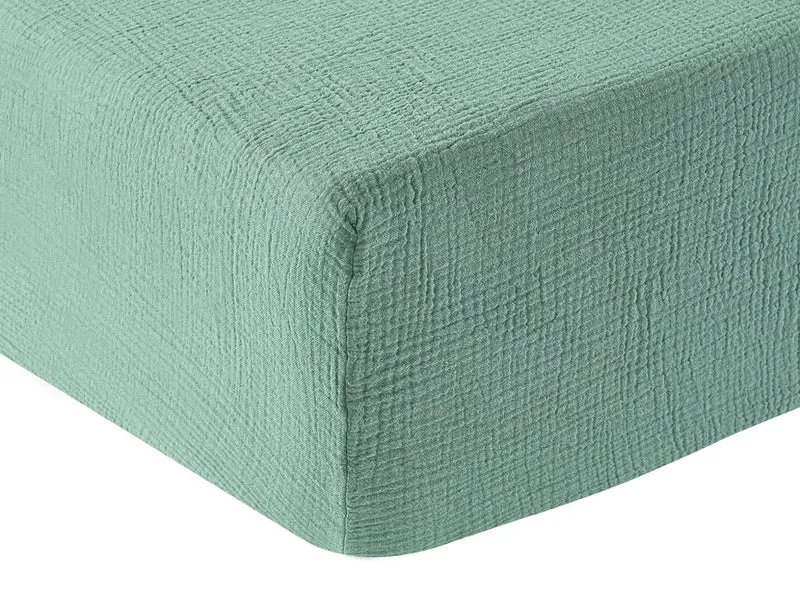 Drap housse gaze de coton - ANNE DE SOLENE