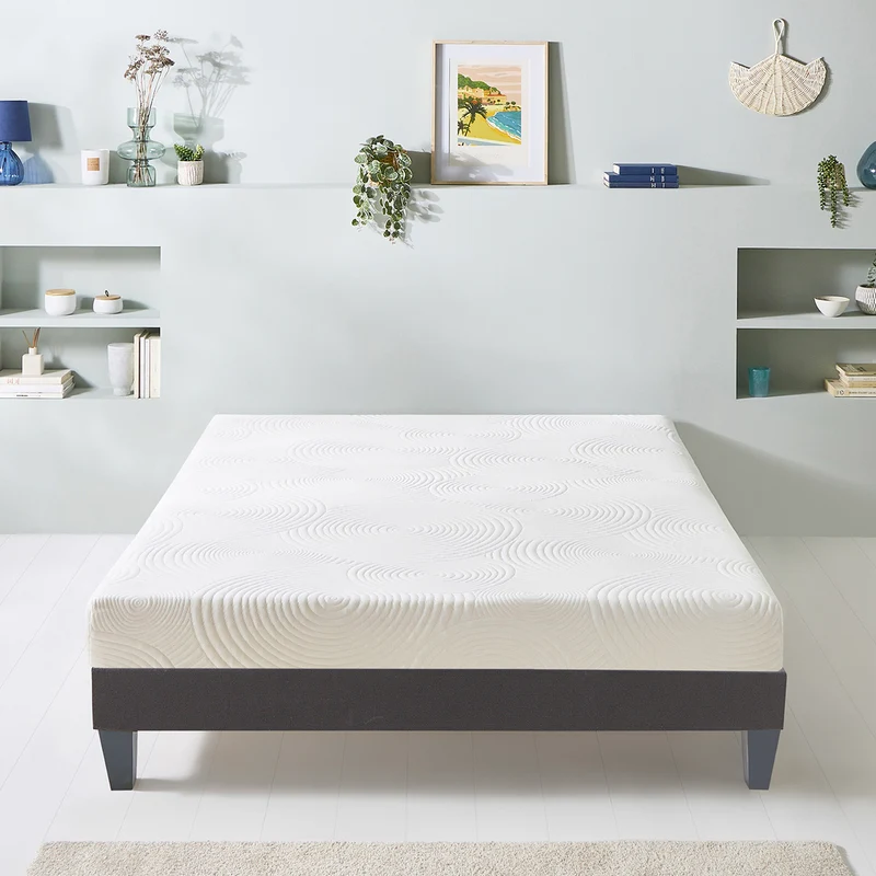 Matelas Vosges - Mousse haute densité - Équilibré - Fabriqué en France - 15 cm d'épaisseur
