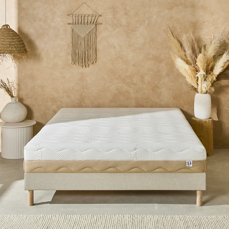Ensemble Matelas Mémoire de forme 4 SAISONS avec sommier